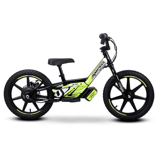 Load image into Gallery viewer, Amped A16 Black 180w Electric Kids Balance Bike
