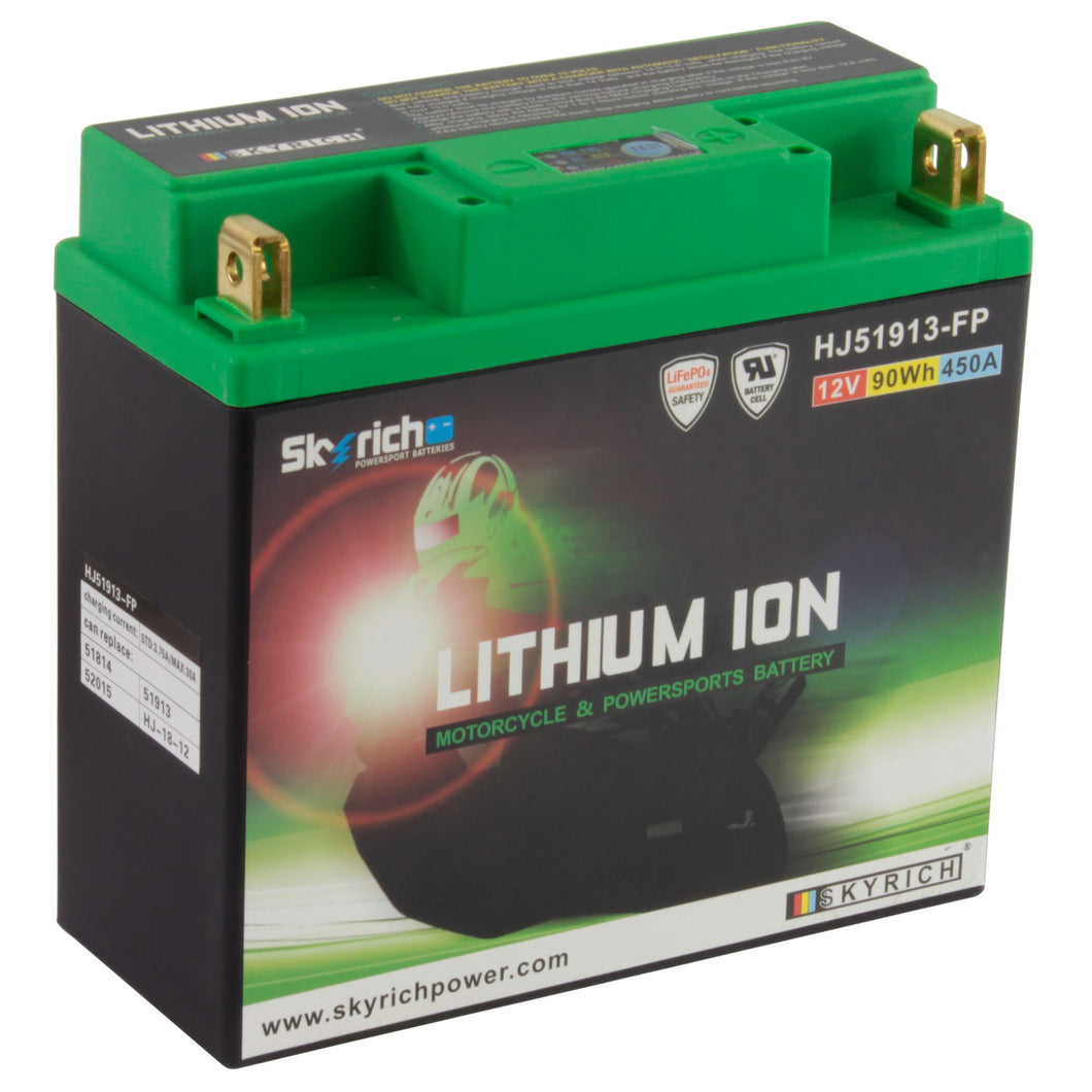 Batterie moto lithium 12v Skyrich Ion LTX14L-BS