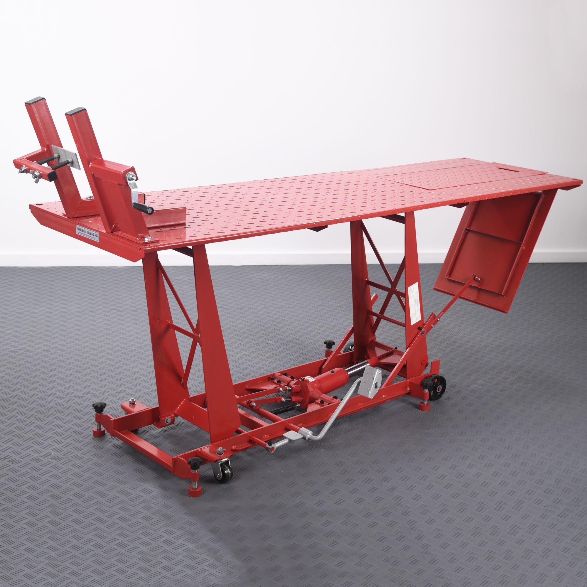 Load image into Gallery viewer, BikeTek Motorcycle Hydraulic Table Lift
