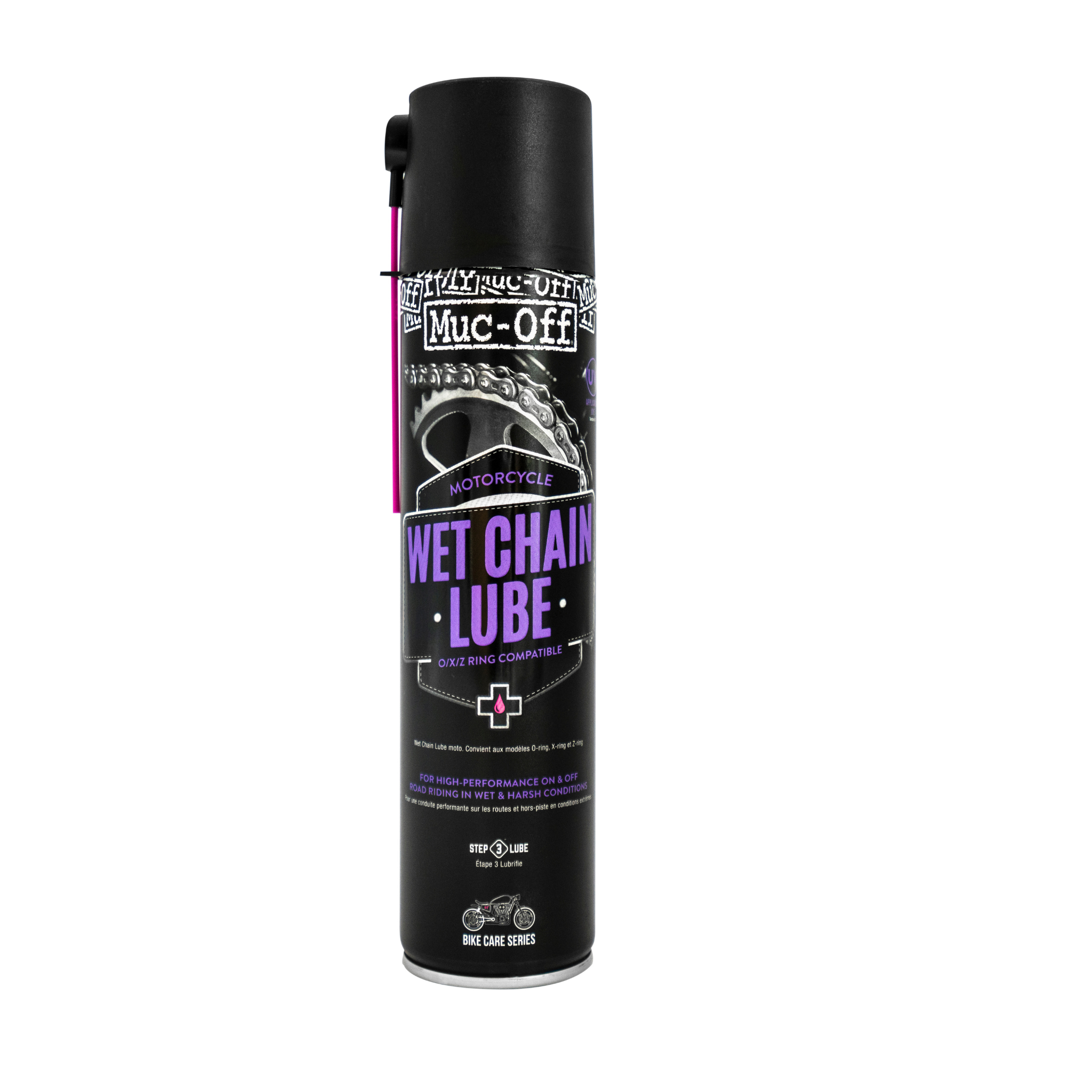 Load image into Gallery viewer, MUC-OFF Motorcycle Wet Weather Chain Lube - 400ml
