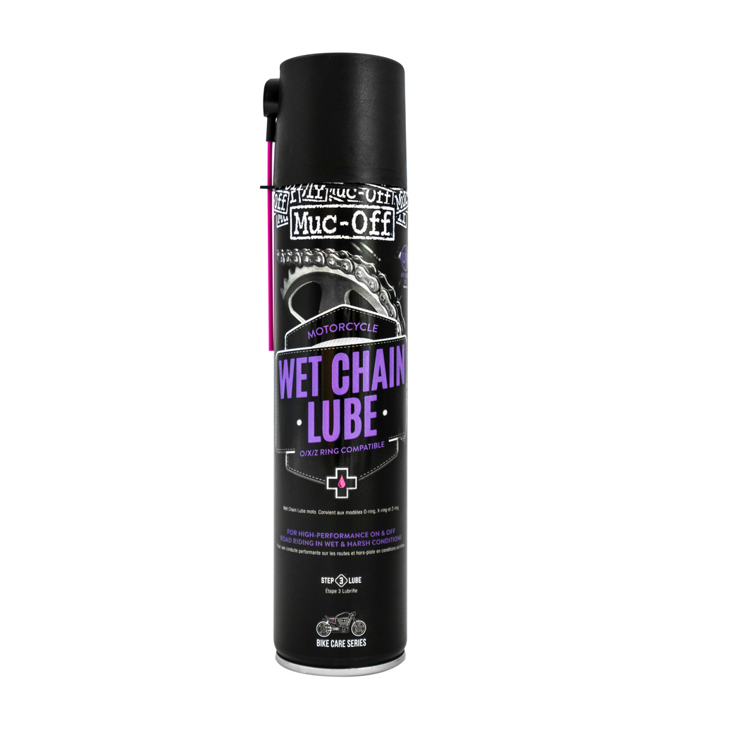 MUC-OFF Motorcycle Wet Weather Chain Lube - 400ml