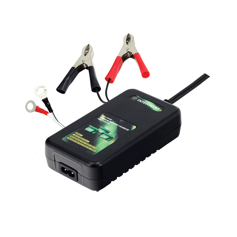 Load image into Gallery viewer, Skyrich 12V 2Amp Battery Charger With UK Plug Acid, Gel &amp; Lithium Ion
