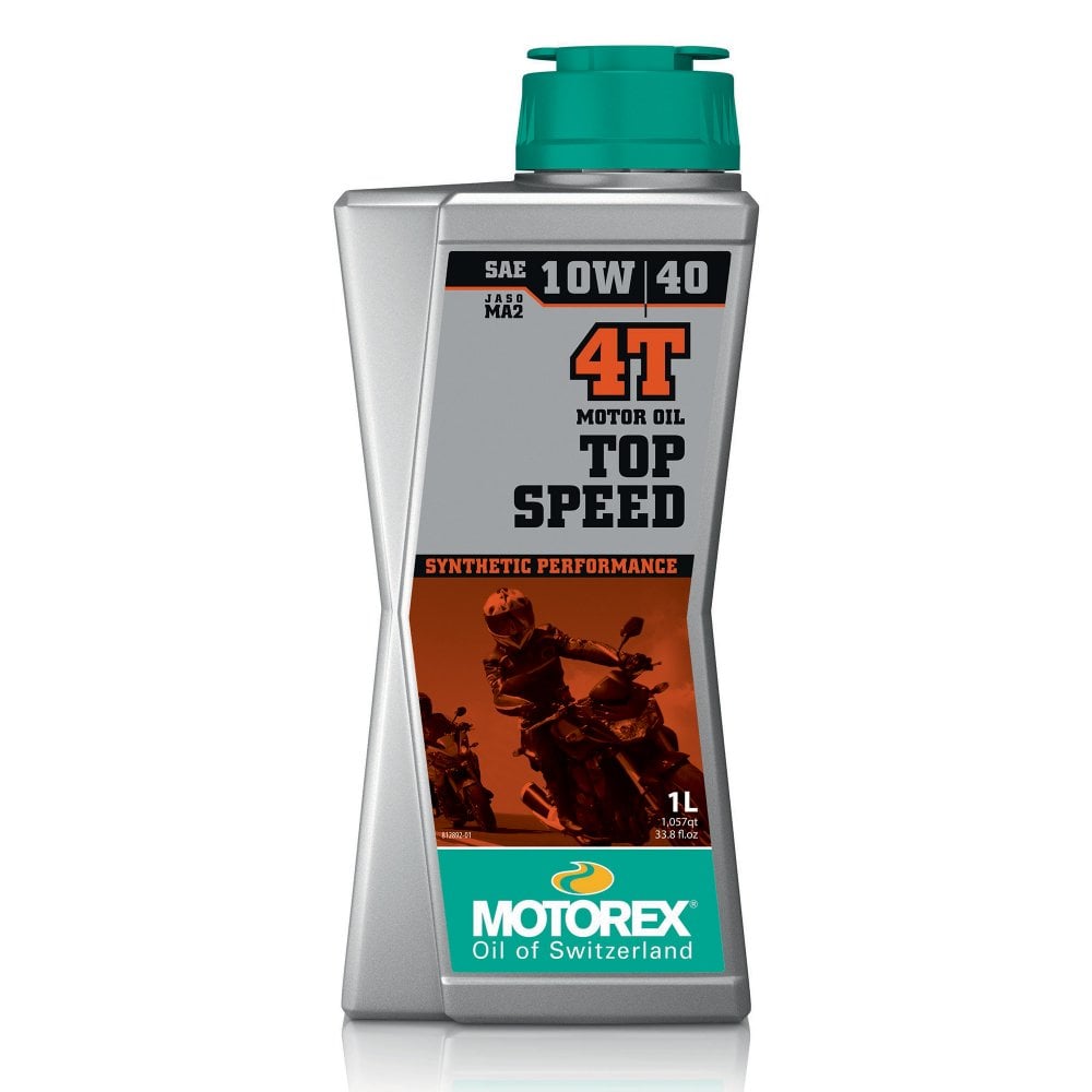 MOTOREX Top Speed 4T Synthetic High Performance JASO MA2 10w/40 1L