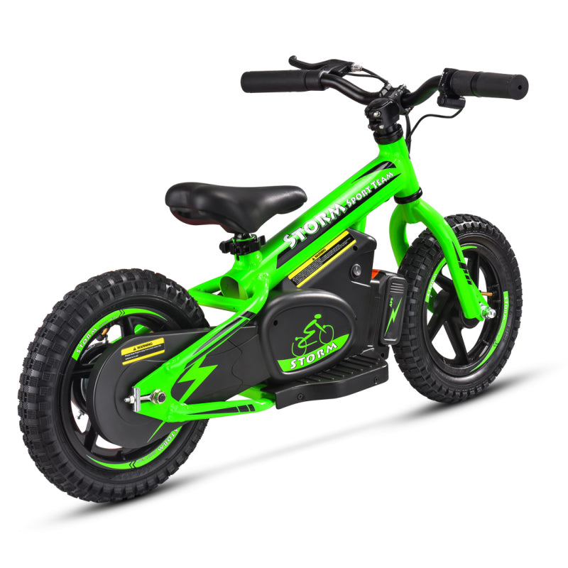 Load image into Gallery viewer, Storm Kids 100w 12&quot; Electric Balance Bike
