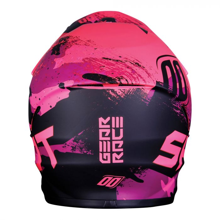 Load image into Gallery viewer, Shot Youth Furious MX Helmet Ultimate Pink Gloss 2021 stock
