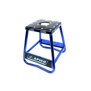Load image into Gallery viewer, MOTOCROSS BIKE STAND STATIC BOX TYPE ALLOY (BLUE)
