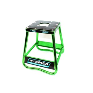 Load image into Gallery viewer, MOTOCROSS BIKE STAND STATIC BOX TYPE ALLOY (GREEN
