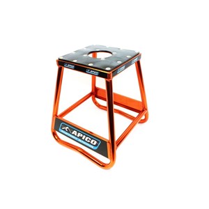 Load image into Gallery viewer, MOTOCROSS BIKE STAND STATIC BOX TYPE ALLOY (ORANGE)
