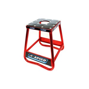 Load image into Gallery viewer, MOTOCROSS BIKE STAND STATIC BOX TYPE ALLOY (RED)
