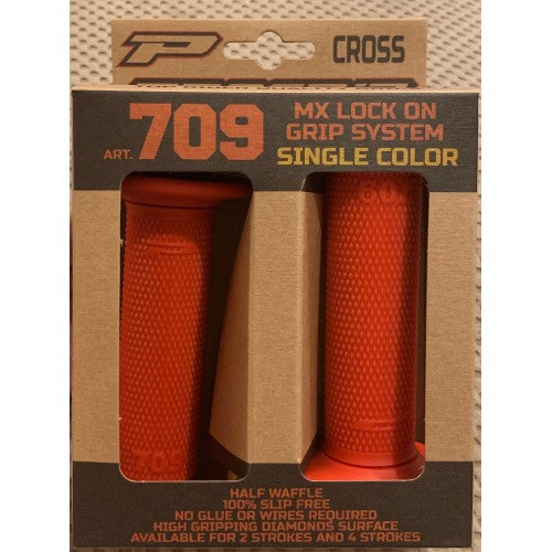 Load image into Gallery viewer, Progrip 709 MX Off Road Lock On Grips Red
