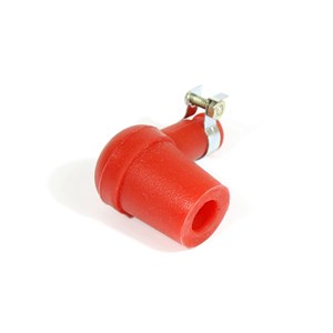 Load image into Gallery viewer, PLUG CAP 2-STROKE RED ELBOW SILICON
