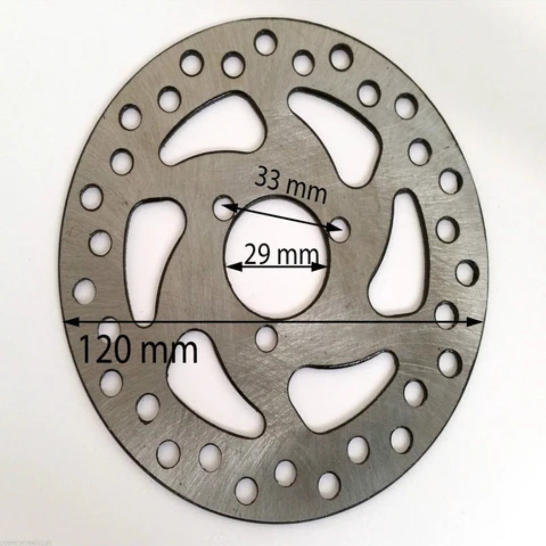 Load image into Gallery viewer, REAR BRAKE DISC 120MM FOR 49CC MINI QUAD BIKES
