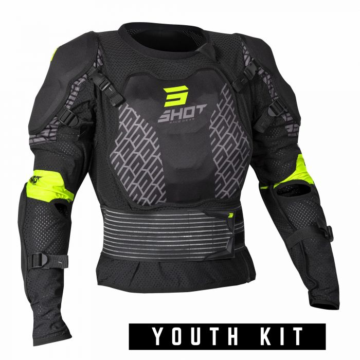 Load image into Gallery viewer, Shot 2022 Optimal 2.0 Protective Jacket (Kid/Youth sized)
