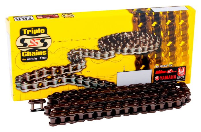 Load image into Gallery viewer, Motorcycle Standard Solid Bush Chain 420-100 Link
