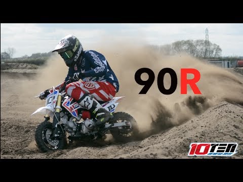 Load and play video in Gallery viewer, 10Ten 90R 90cc MX Kids Dirt Bike  Christmas Deal
