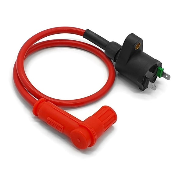 Pit Bike Ignition Coil – Red – 2 Pin