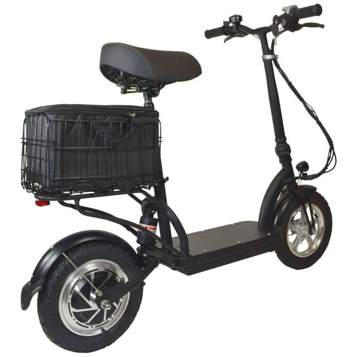 Load image into Gallery viewer, ZIPPER M6 ELECTRIC SCOOTER WITH SEAT, CARGO BAG, SUSPENSION &amp; KEY

