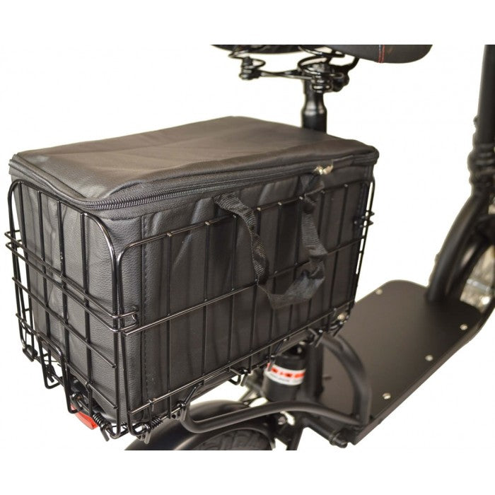 Load image into Gallery viewer, ZIPPER M6 ELECTRIC SCOOTER WITH SEAT, CARGO BAG, SUSPENSION &amp; KEY
