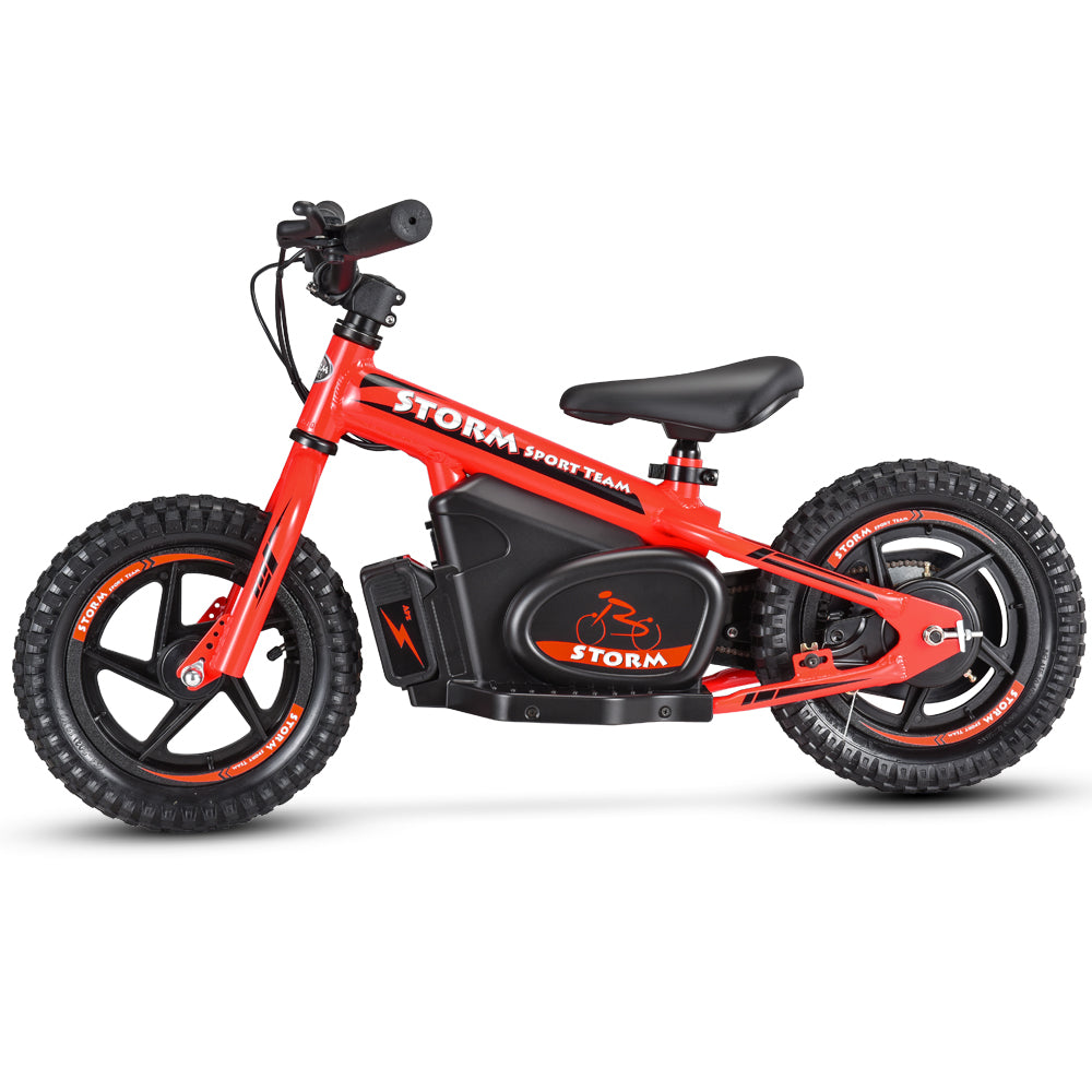 Load image into Gallery viewer, Storm Kids 100w 12&quot; Electric Balance Bike
